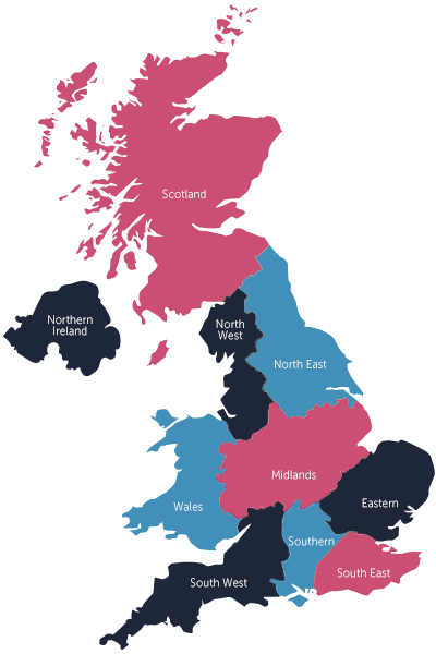 UK locations for Outdoor & Transport Advertising