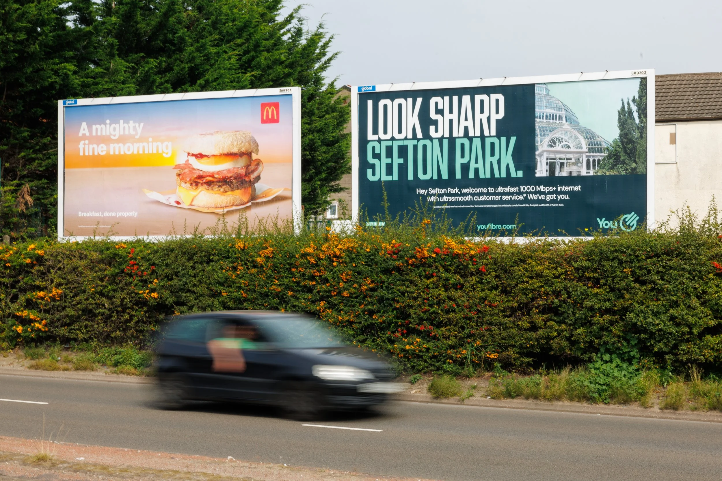 Roadside OOH media in UK